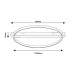 Plafoniera Beliza Negru 45W LED 71344 Rabalux - imagine 6