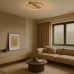 Plafoniera Beliza Auriu 45W LED 71347 Rabalux - imagine 6