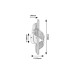 Aplica Zofrael 6W LED 71415 Rabalux - imagine 11