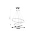 Pendul Beliza Negru 75W LED 72345 Rabalux - imagine 9