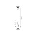 Pendul Zofrael 6W LED 72414 Rabalux - imagine 7