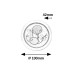 Lampa Veghe Froggo 0.3W 76071 Rabalux - imagine 5