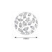 Plafoniera Benita 3075 18W Rabalux - imagine 3