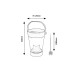 Lampa Exterior Angers LED 3W 77039 Rabalux - imagine 2