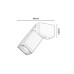 Aplica Gordes BL 1 x Gu10 77193 Rabalux - imagine 9