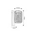 Aplica de exterior Tarpa 77106 Rabalux - imagine 6