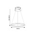 Pendul Isaure LED 45W 72302 Rabalux - imagine 2