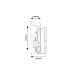Aplica Teodoro 1 x E14 Crom 75029 Rabalux - imagine 5