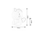 Lampa De Veghe Unicoo LED 0,45W 76020 Rabalux - imagine 10