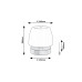 Aplica de exterior Odera 7040 Rabalux - imagine 5