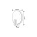 Aplica de exterior Cyprus 7074 Rabalux - imagine 2