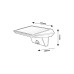 Aplica de exterior Qesa 77005 Rabalux - imagine 6