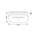 Aplica de exterior solara Brezno 77006 Rabalux - imagine 5
