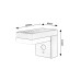Aplica de exterior Zrebar 77009 Rabalux - imagine 3
